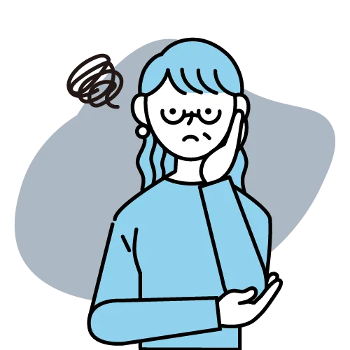 悩んでいる女性